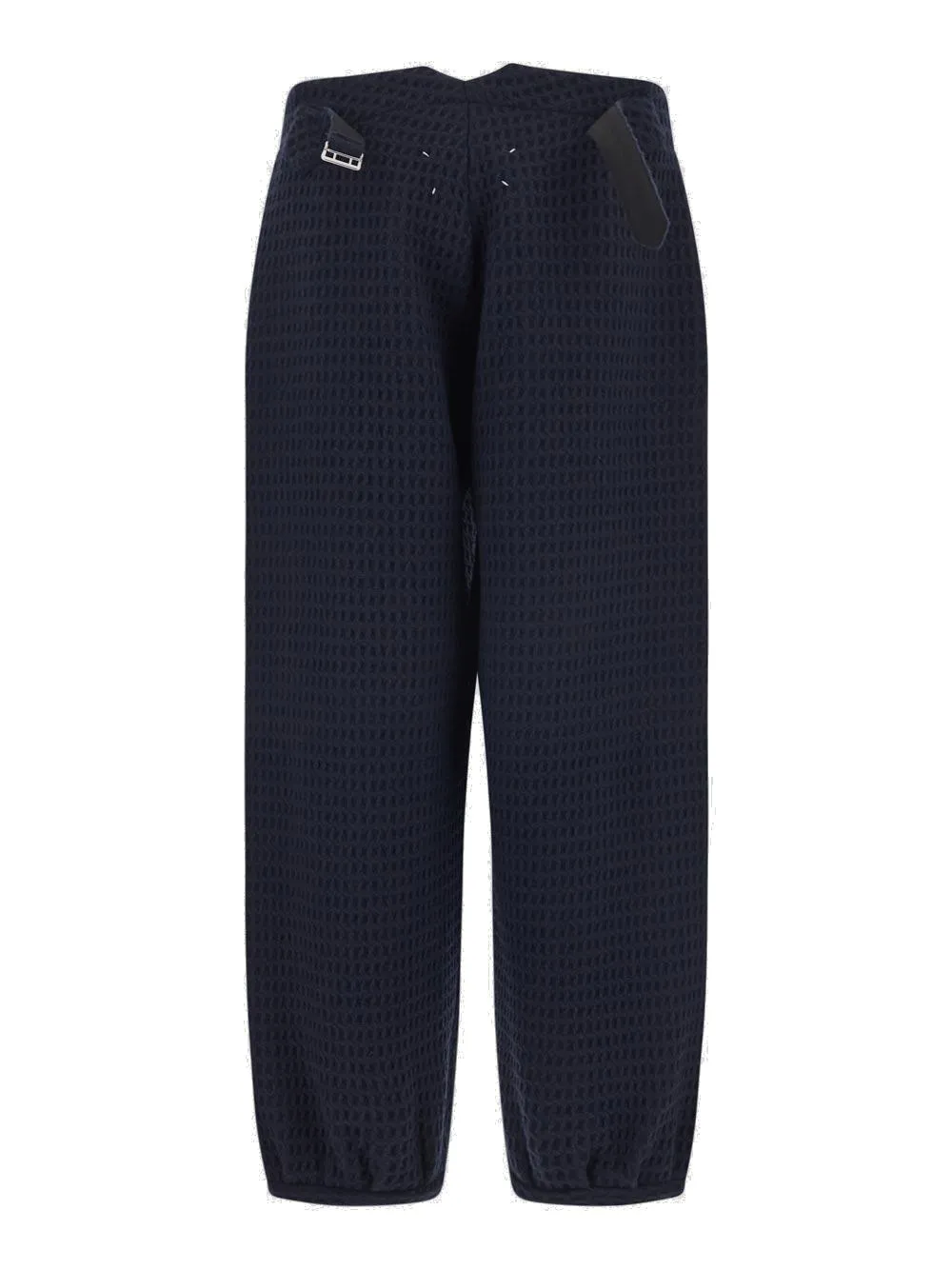 Maison Margiela Waffle-Knit Elasticated Ankle Trousers