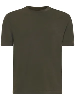 Malo Crewneck Straight Hem T-Shirt