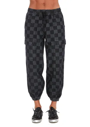 Marcelo Burlon County Of Milan Checkerboard Sweat Pants