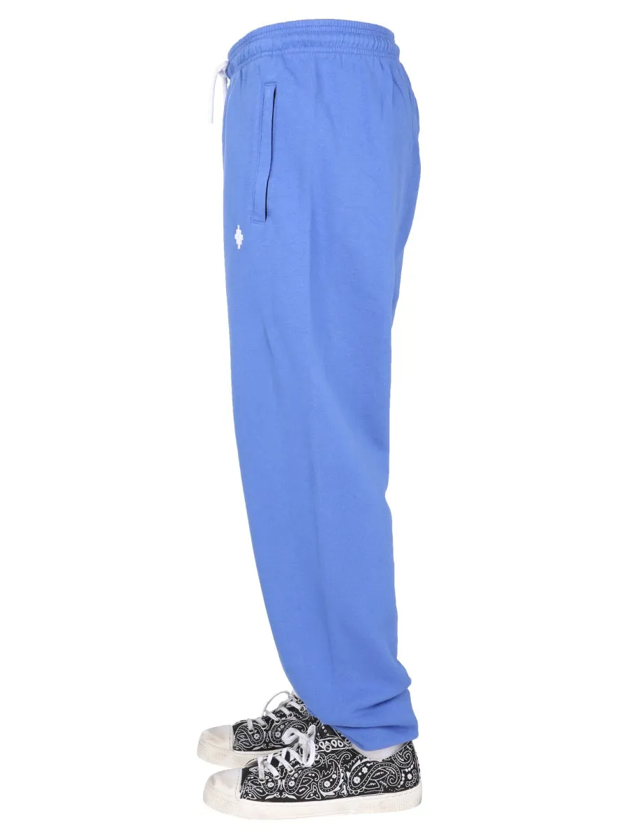 Marcelo Burlon County Of Milan Cross Embroidered Track Pants