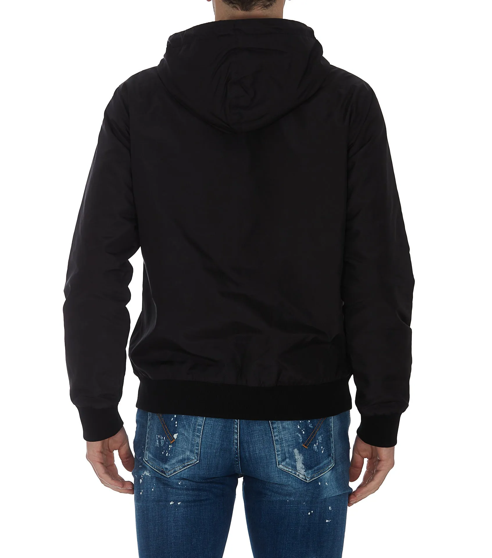 Marcelo Burlon County Of Milan Feathers Motif Hooded Jacket