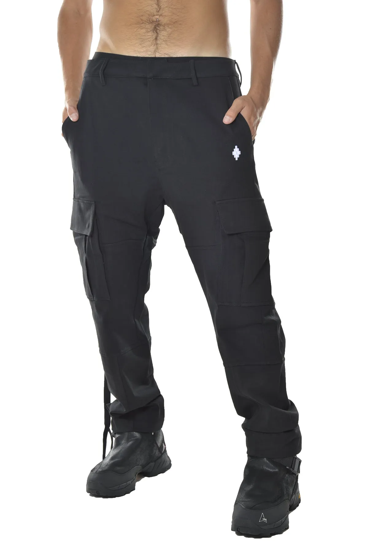 Marcelo Burlon County Of Milan Logo Detailed Cargo Pants