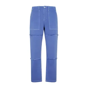 Marcelo Burlon County Of Milan Tempera Cross Distressed Pants