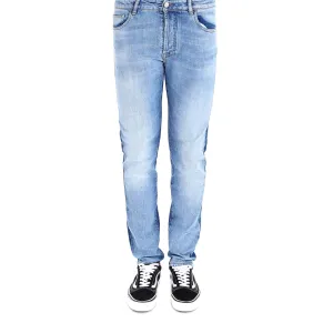 Marcelo Burlon County Of Milan Two-Toned Slim-Fit Jeans