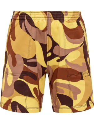 Marni Elasticated Waist Bermuda Shorts