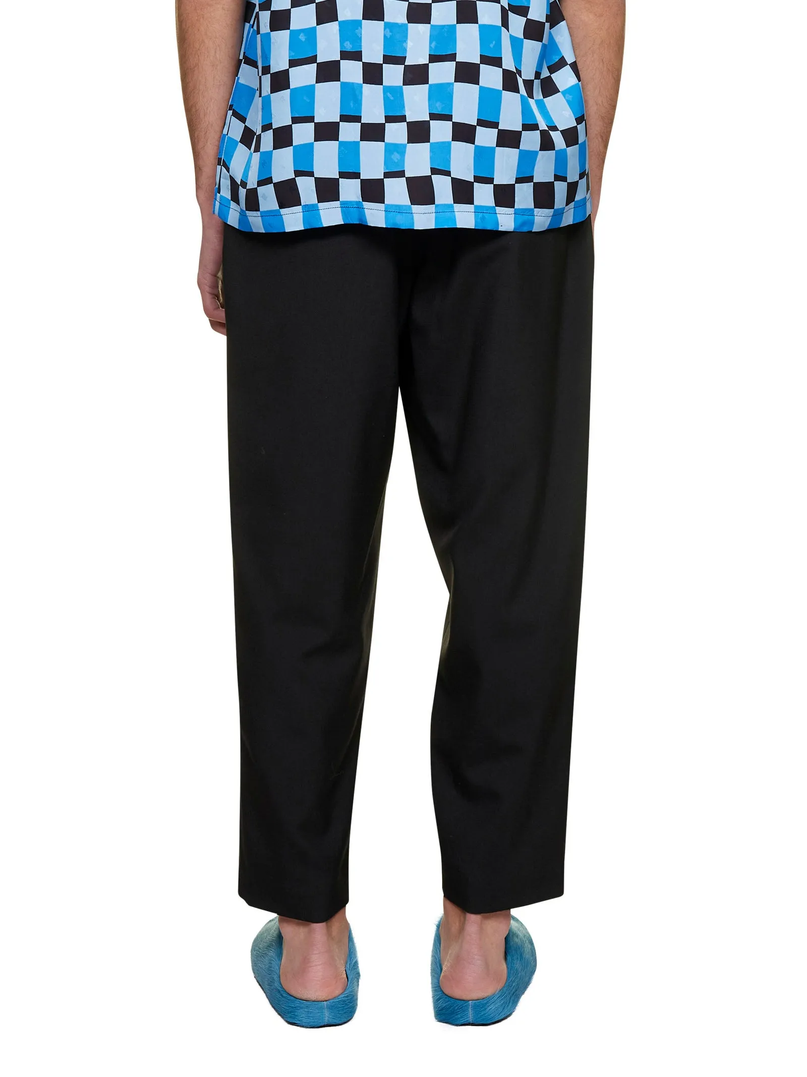 Marni Mid-Rise Cropped Trousers