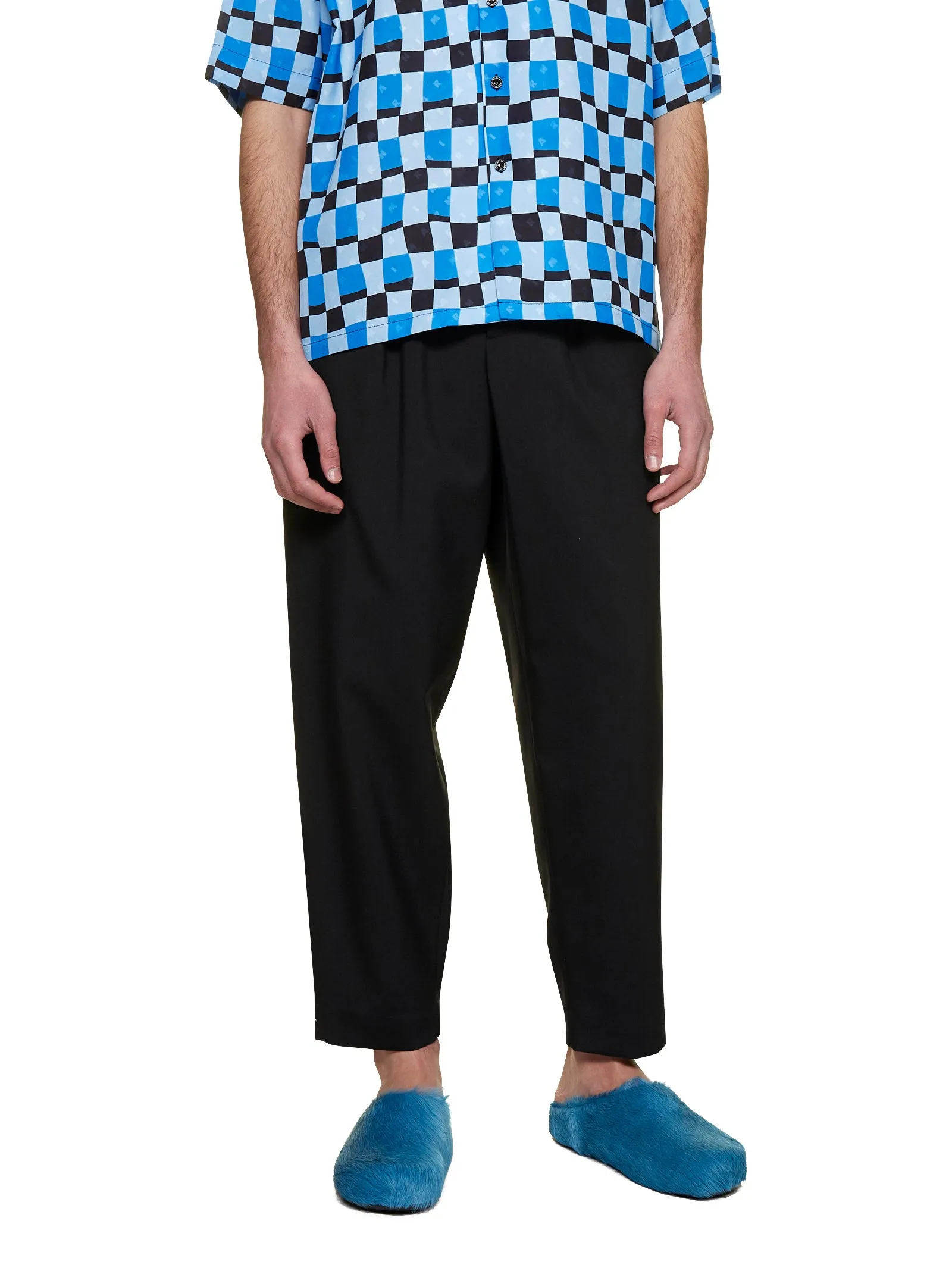 Marni Mid-Rise Cropped Trousers