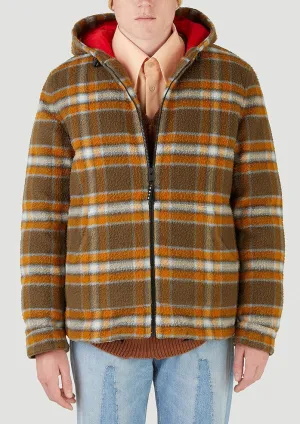 Marni Plaid Padded Jacket