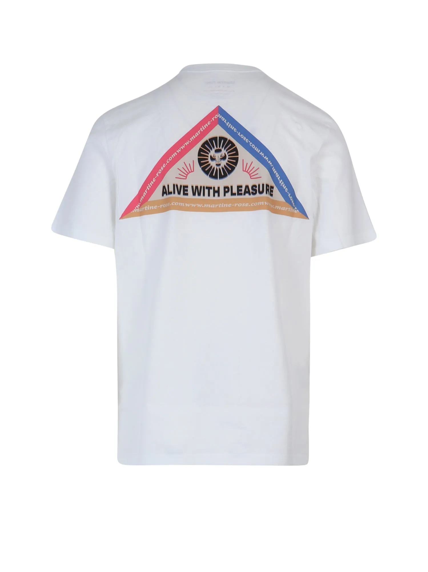 Martine Rose Logo Printed Crewneck T-Shirt