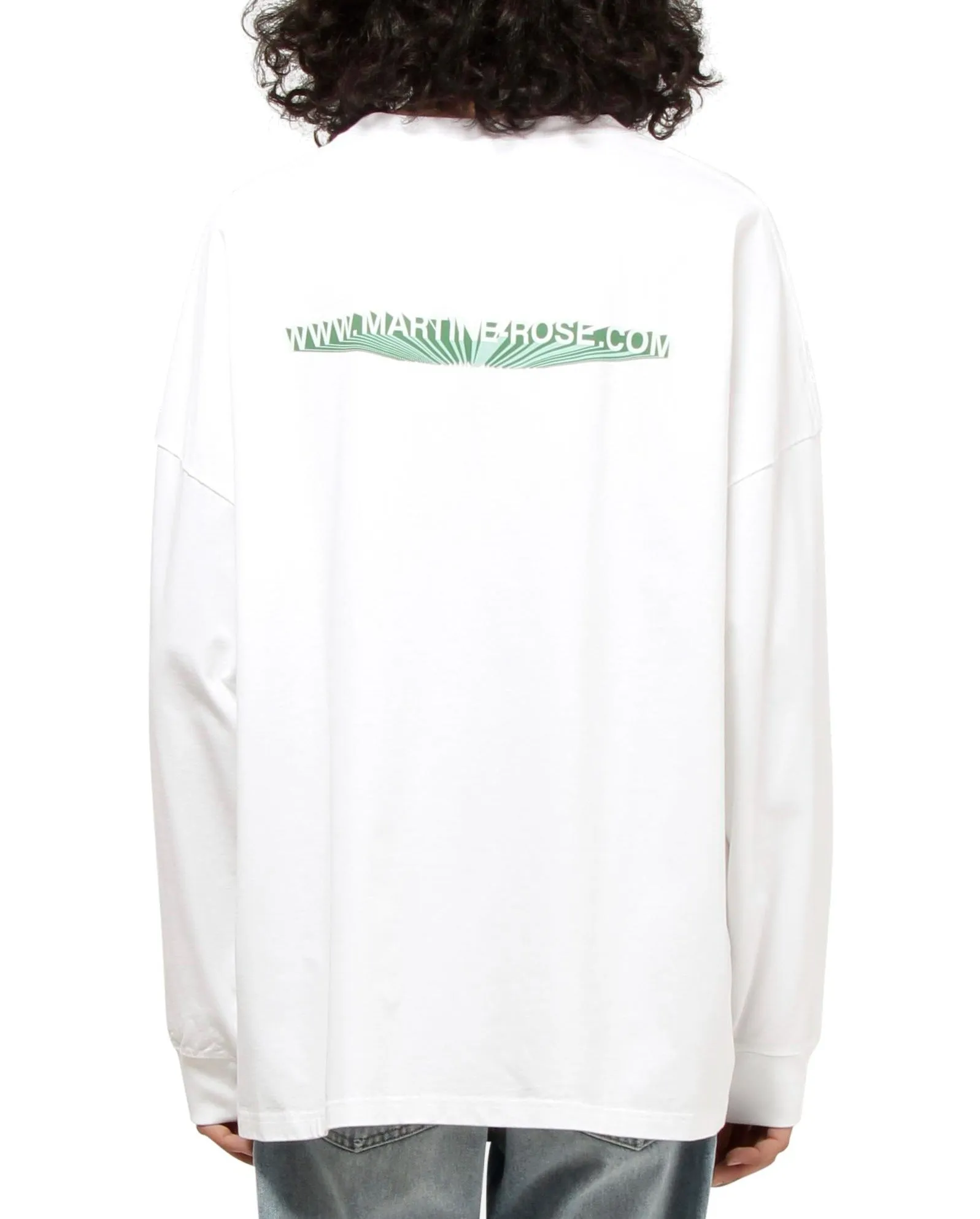 Martine Rose Logo Printed Oversized T-Shirt