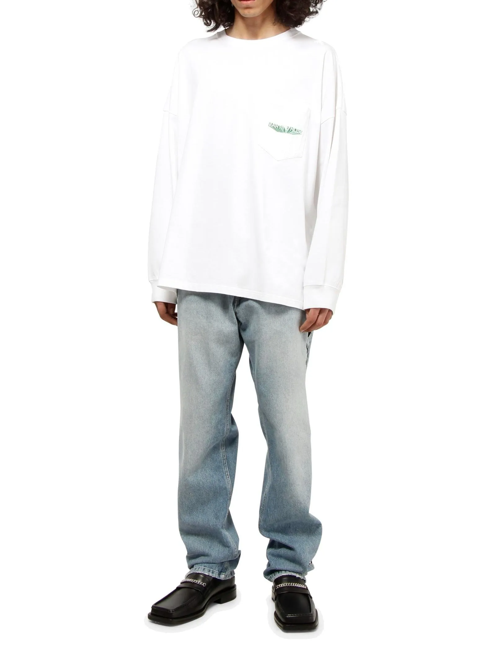 Martine Rose Logo Printed Oversized T-Shirt