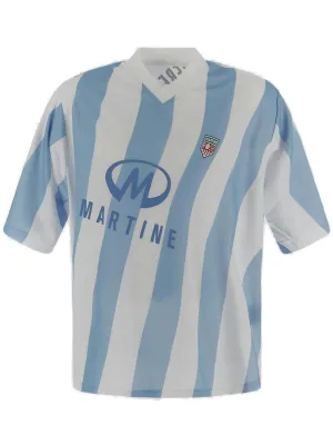 Martine Rose Striped Football T-Shirt