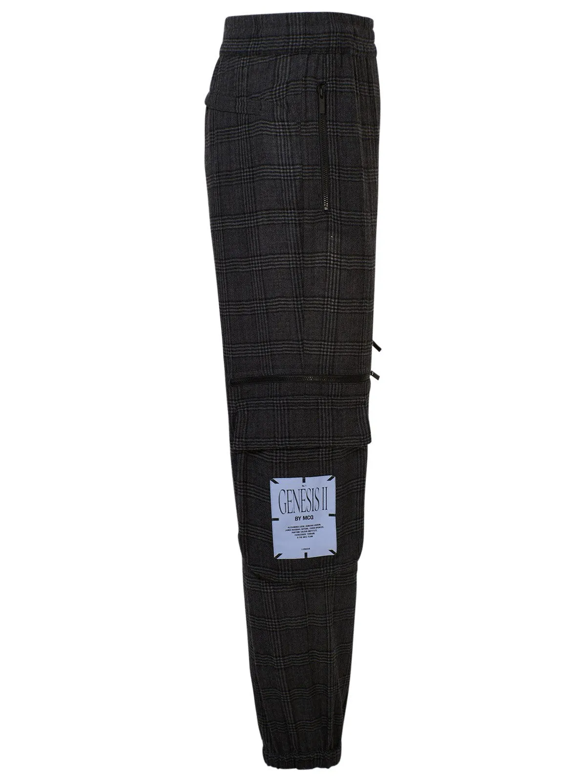 McQ Alexander McQueen Checked Cargo Pants