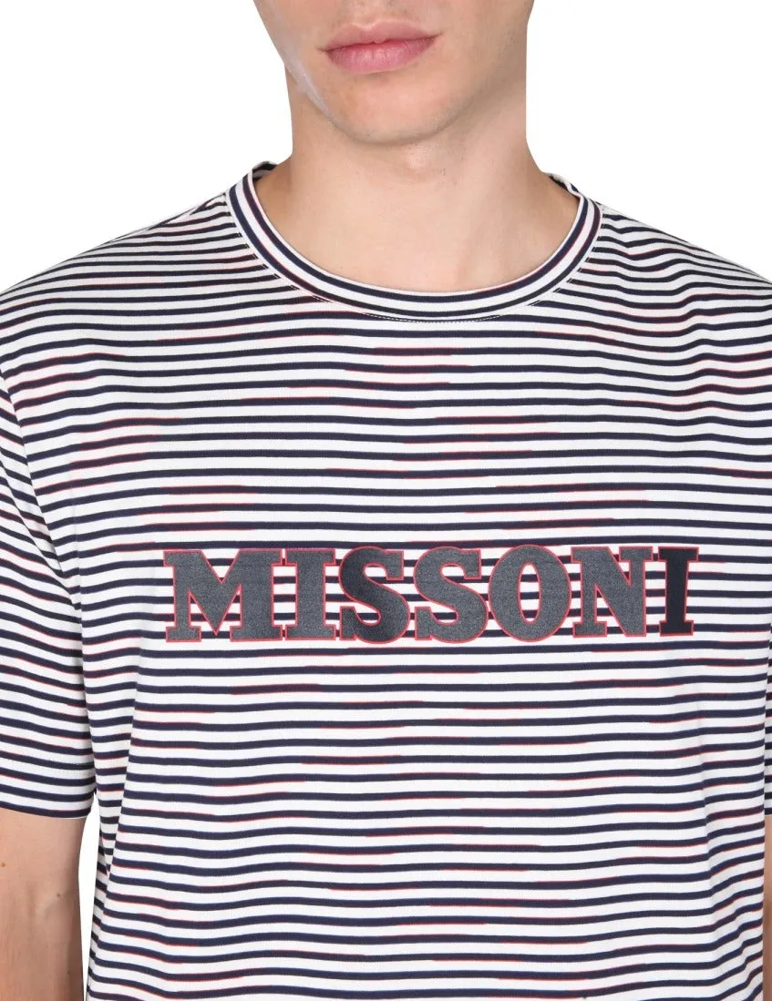 Missoni Striped Crewneck T-Shirt