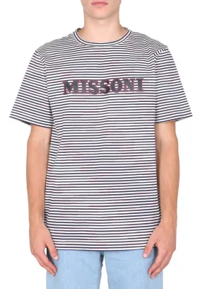 Missoni Striped Crewneck T-Shirt