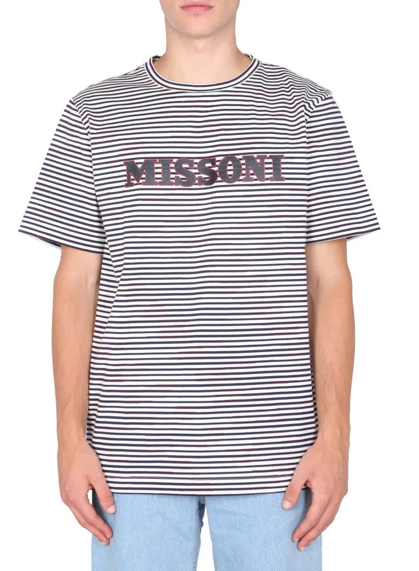 Missoni Striped Crewneck T-Shirt