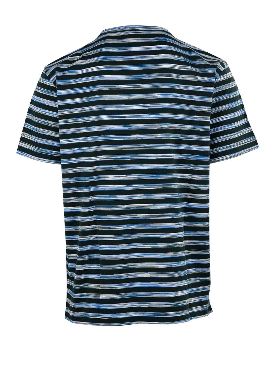Missoni Striped Logo Printed Crewneck T-Shirt
