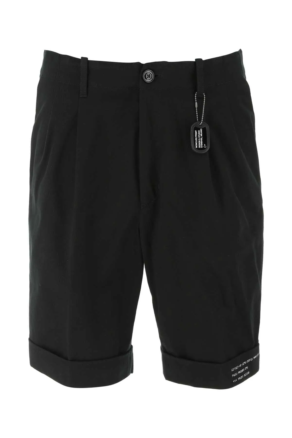 Moncler X Fragment Hiroshi Fujiwara Logo Printed Sweat Shorts