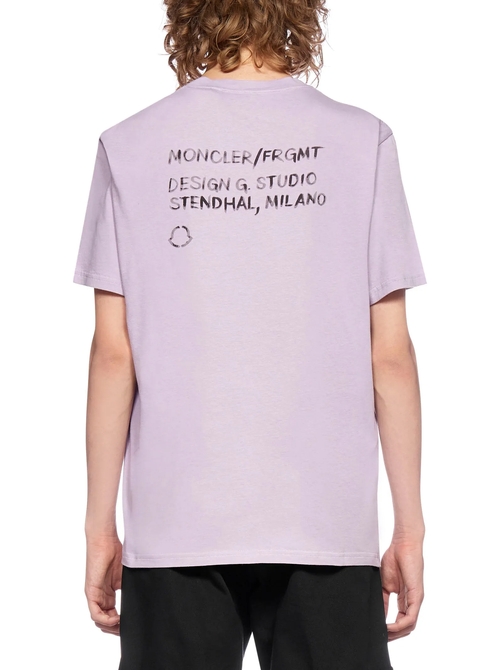 Moncler X Fragment Hiroshi Fujiwara Logo Printed T-Shirt
