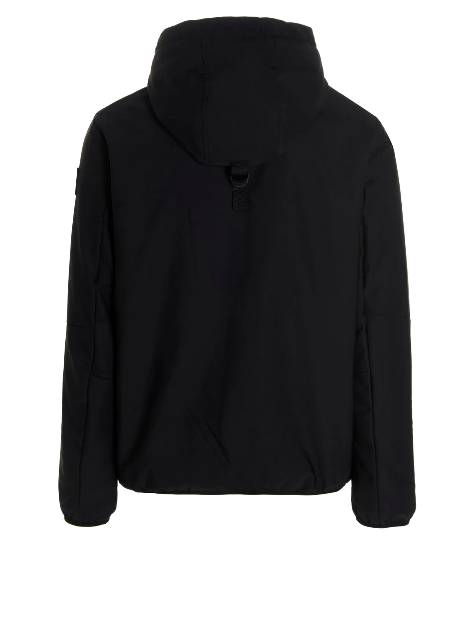Moose Knuckles Zip-Up Drawstring Hooded Jacket