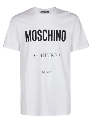 Moschino Logo Crewneck T-Shirt