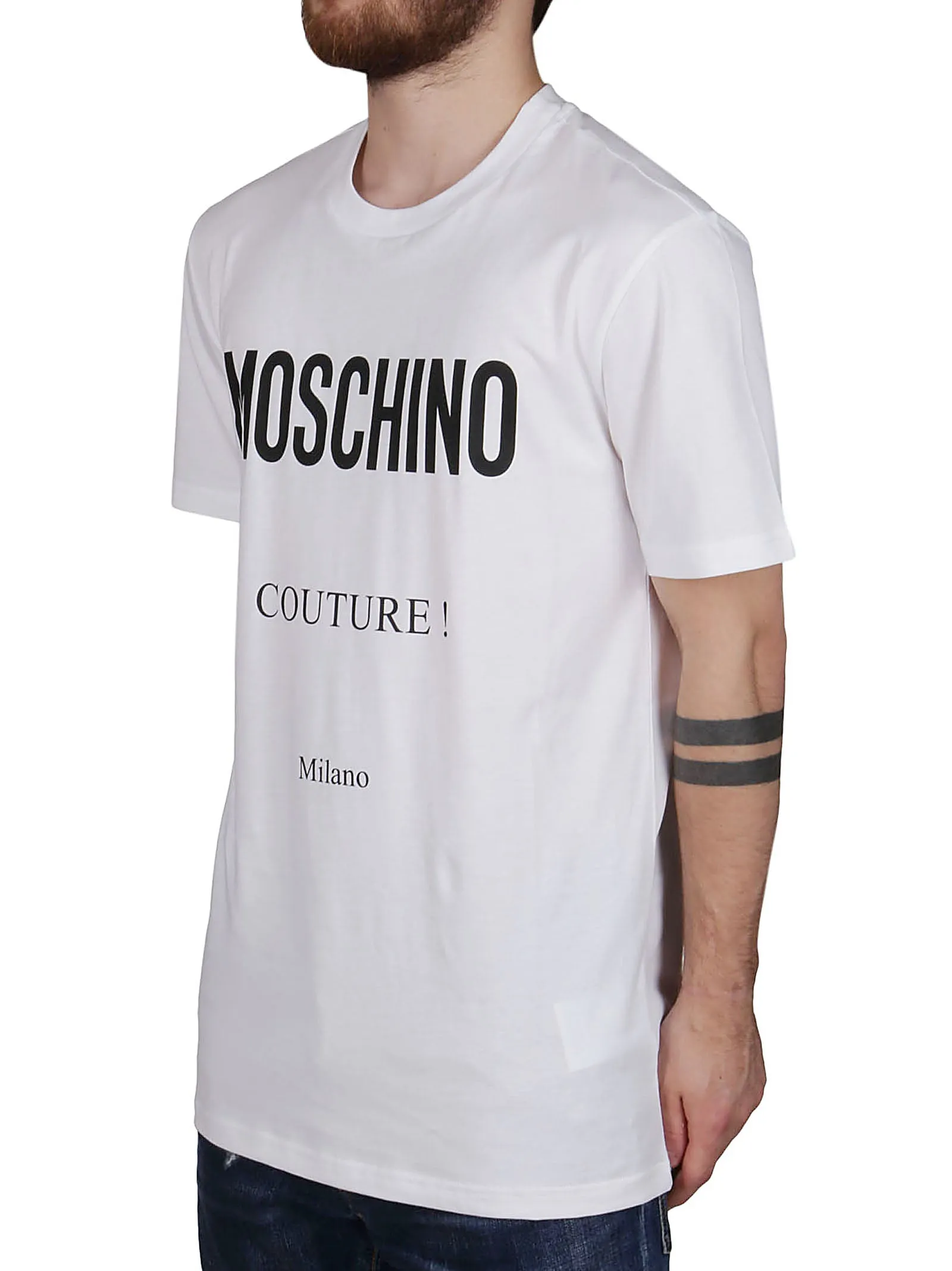 Moschino Logo Crewneck T-Shirt