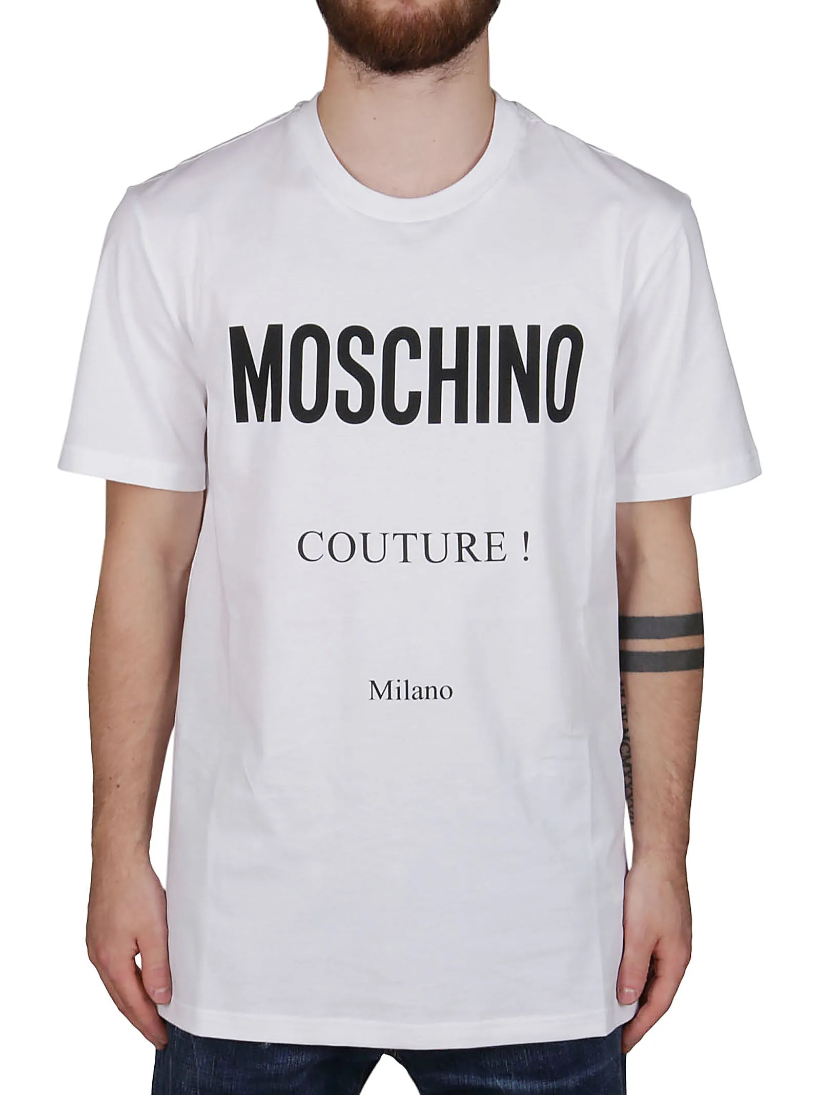 Moschino Logo Crewneck T-Shirt