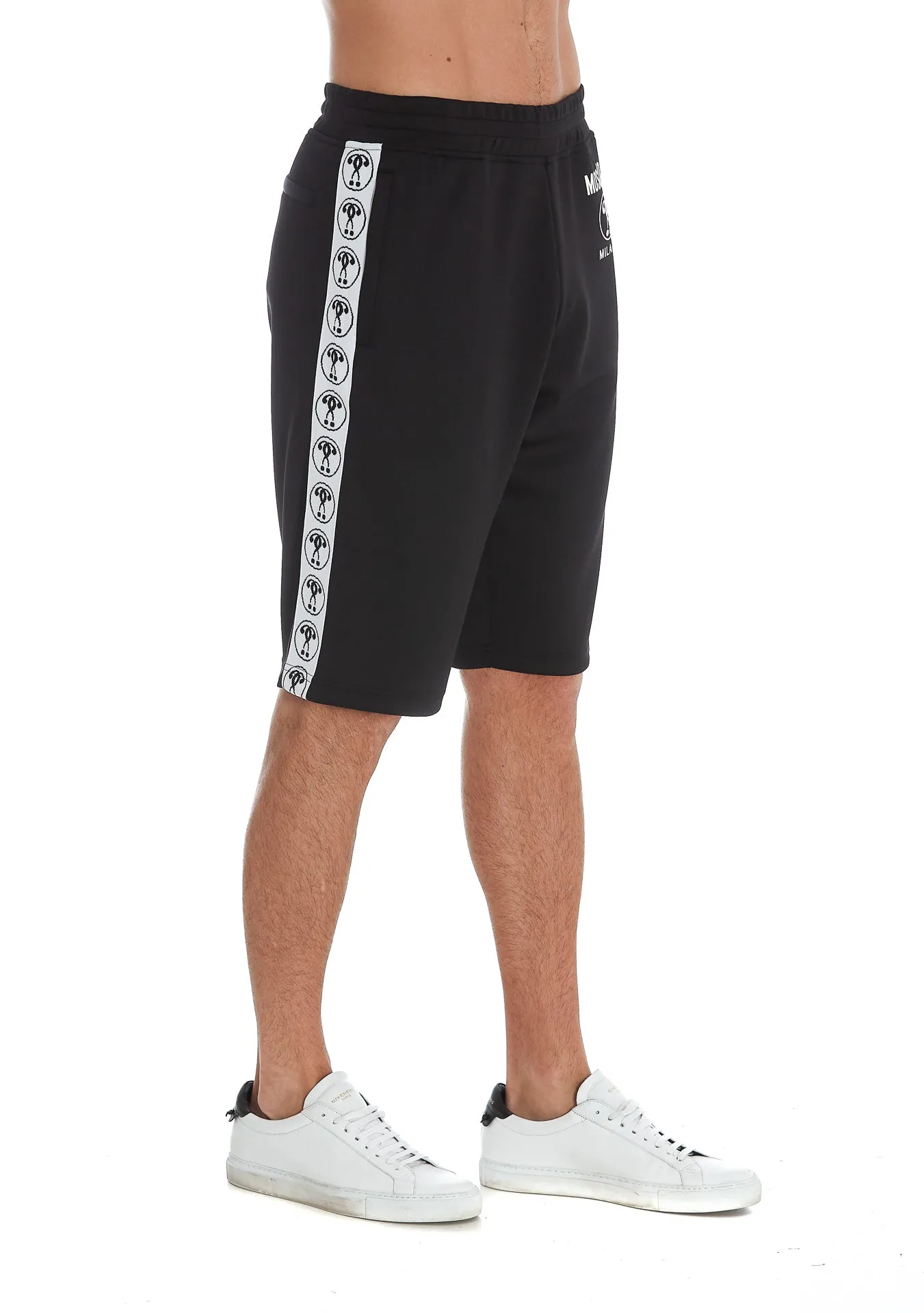 Moschino Logo Print Bermuda Shorts