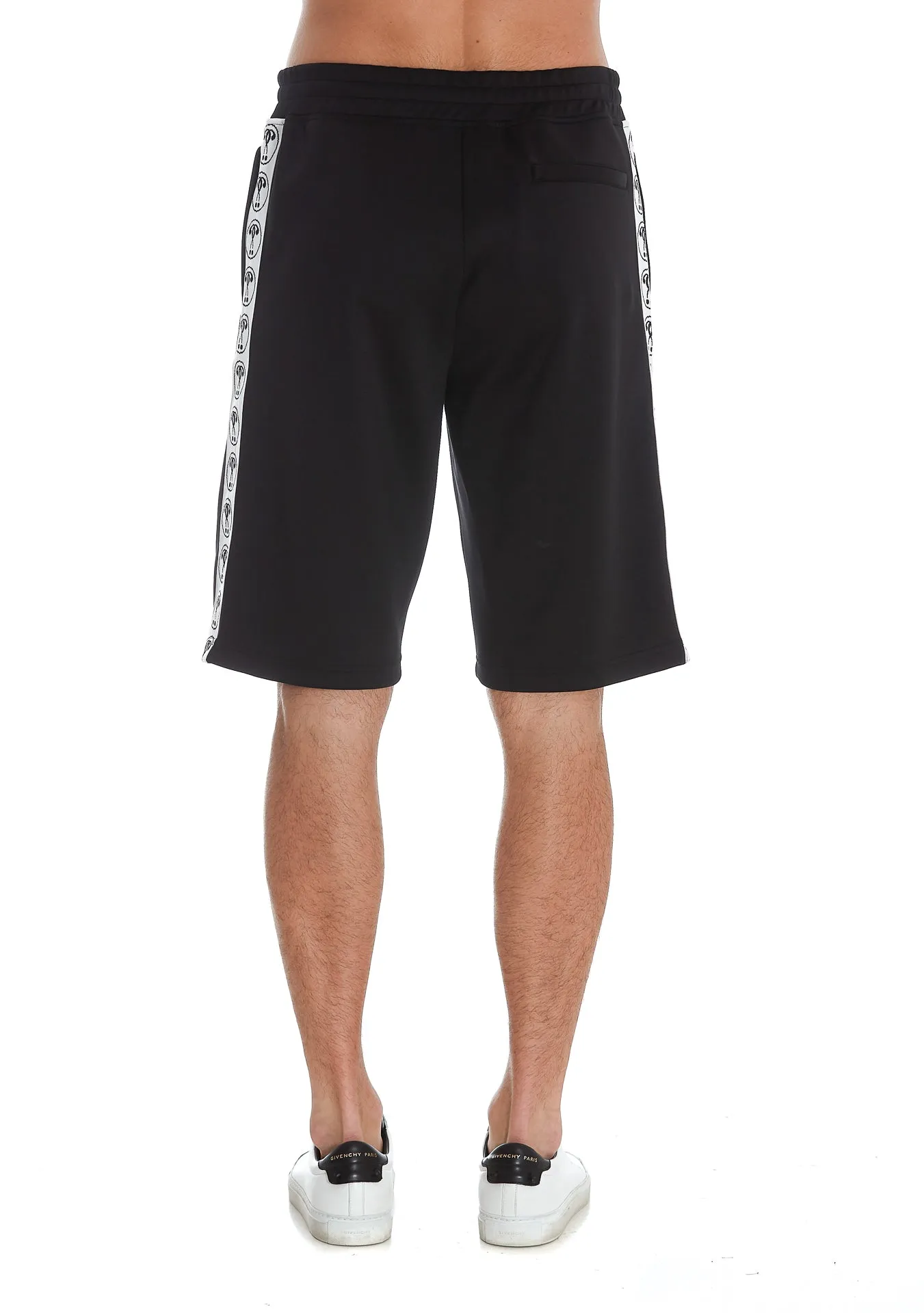 Moschino Logo Print Bermuda Shorts