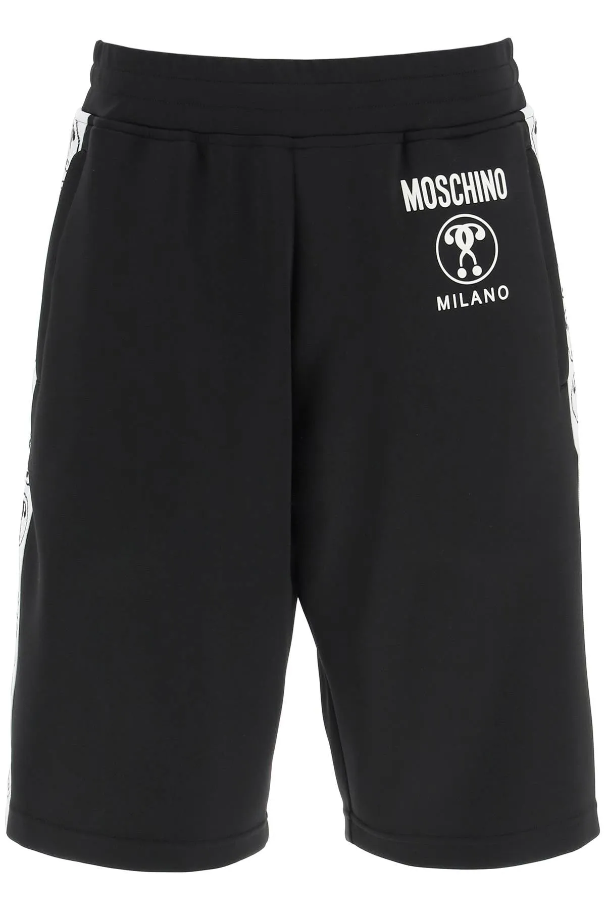 Moschino Logo Print Bermuda Shorts
