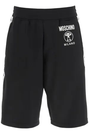 Moschino Logo Print Bermuda Shorts