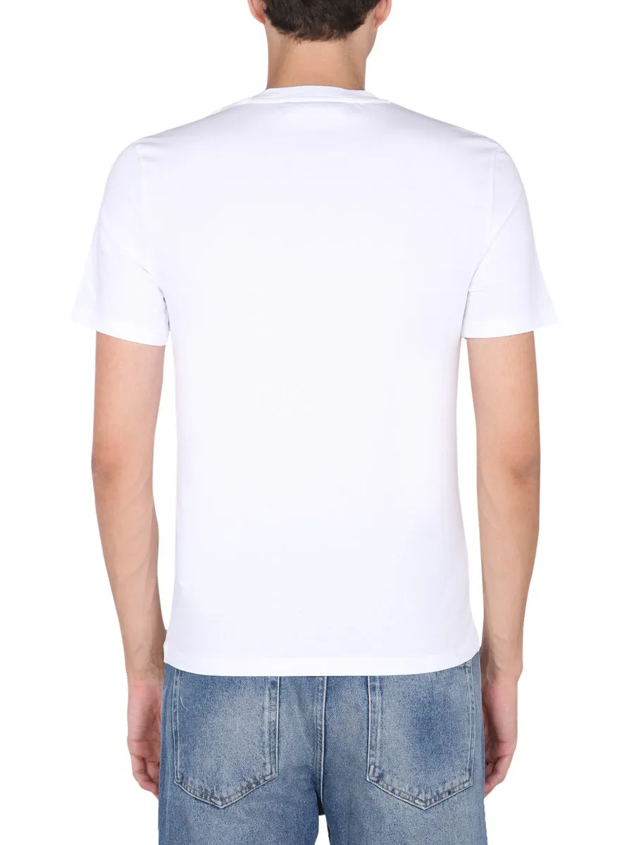 Moschino Logo Print Crewneck T-Shirt