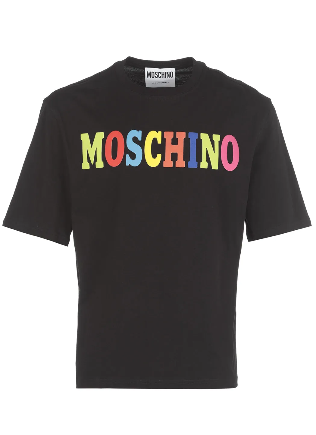 Moschino Logo Printed Crewneck T-Shirt