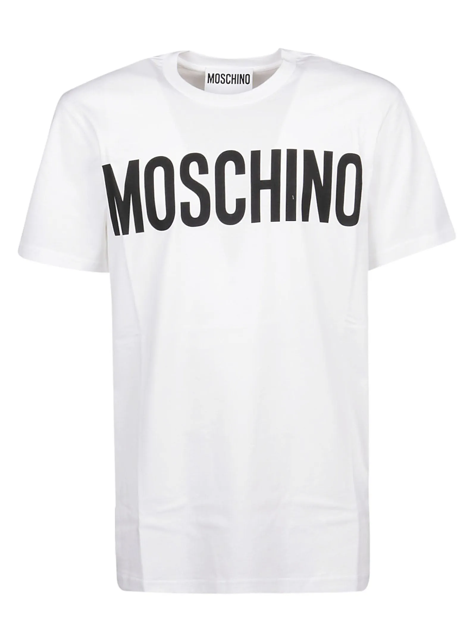 Moschino Logo Printed Crewneck T-Shirt