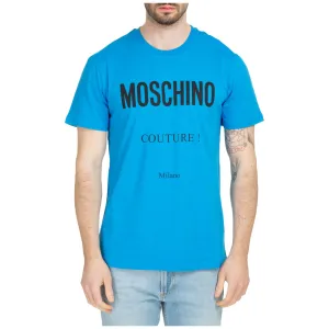 Moschino Logo Printed Crewneck T-Shirt