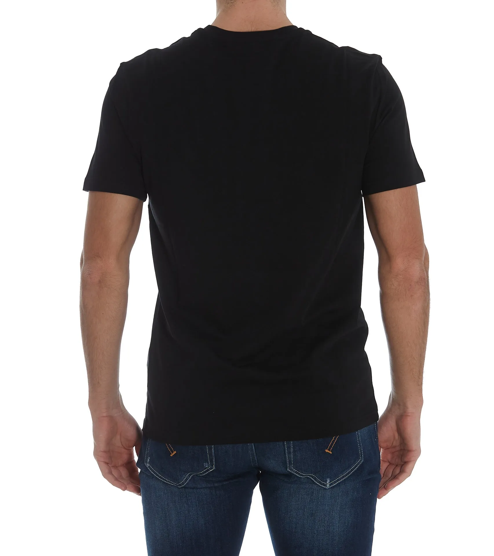 Moschino Logo Printed Crewneck T-Shirt