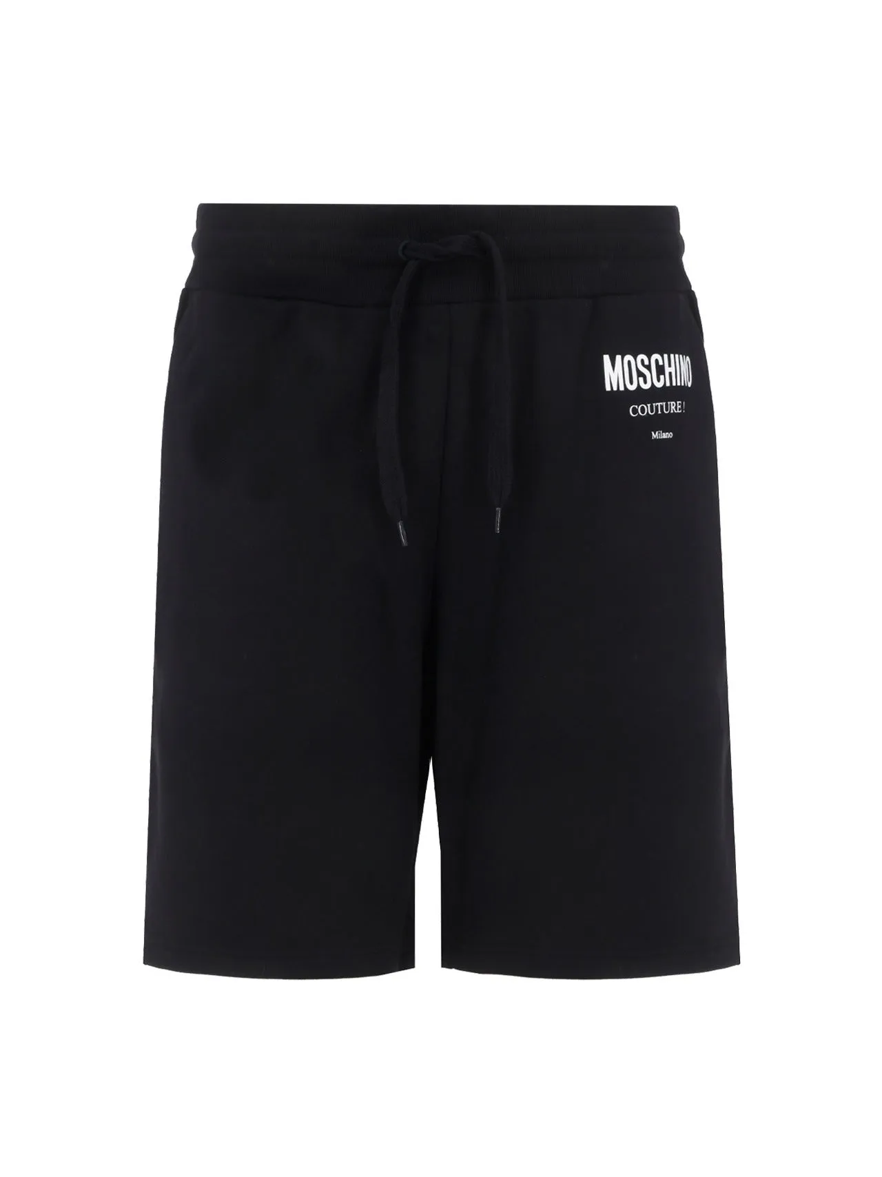 Moschino Logo Printed Drawstring Shorts