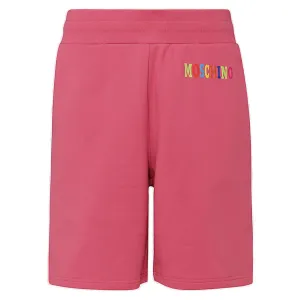 Moschino Logo Printed Elasticated Waist Shorts