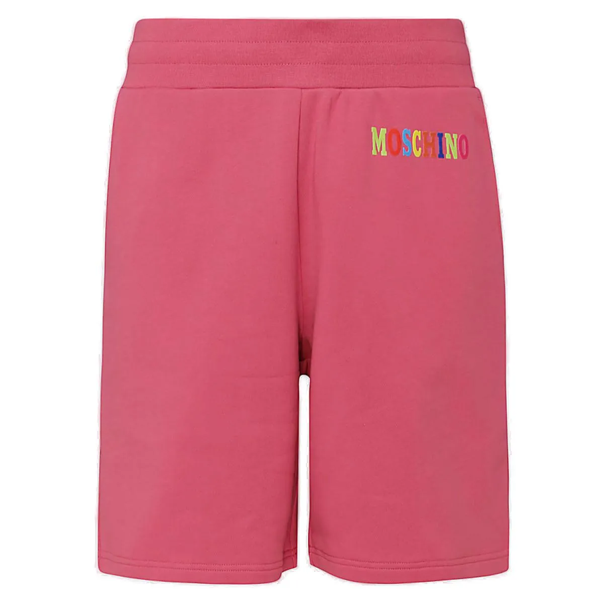 Moschino Logo Printed Elasticated Waist Shorts