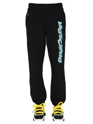 Moschino Logo Printed Elasticated Waistband Track Pants