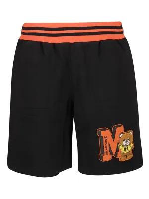 Moschino Logo Teddy Patch Shorts