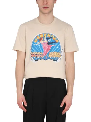Moschino Printed Crewneck T-Shirt