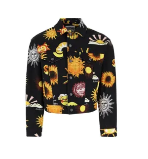 Moschino Sun Graphic Printed Jacket