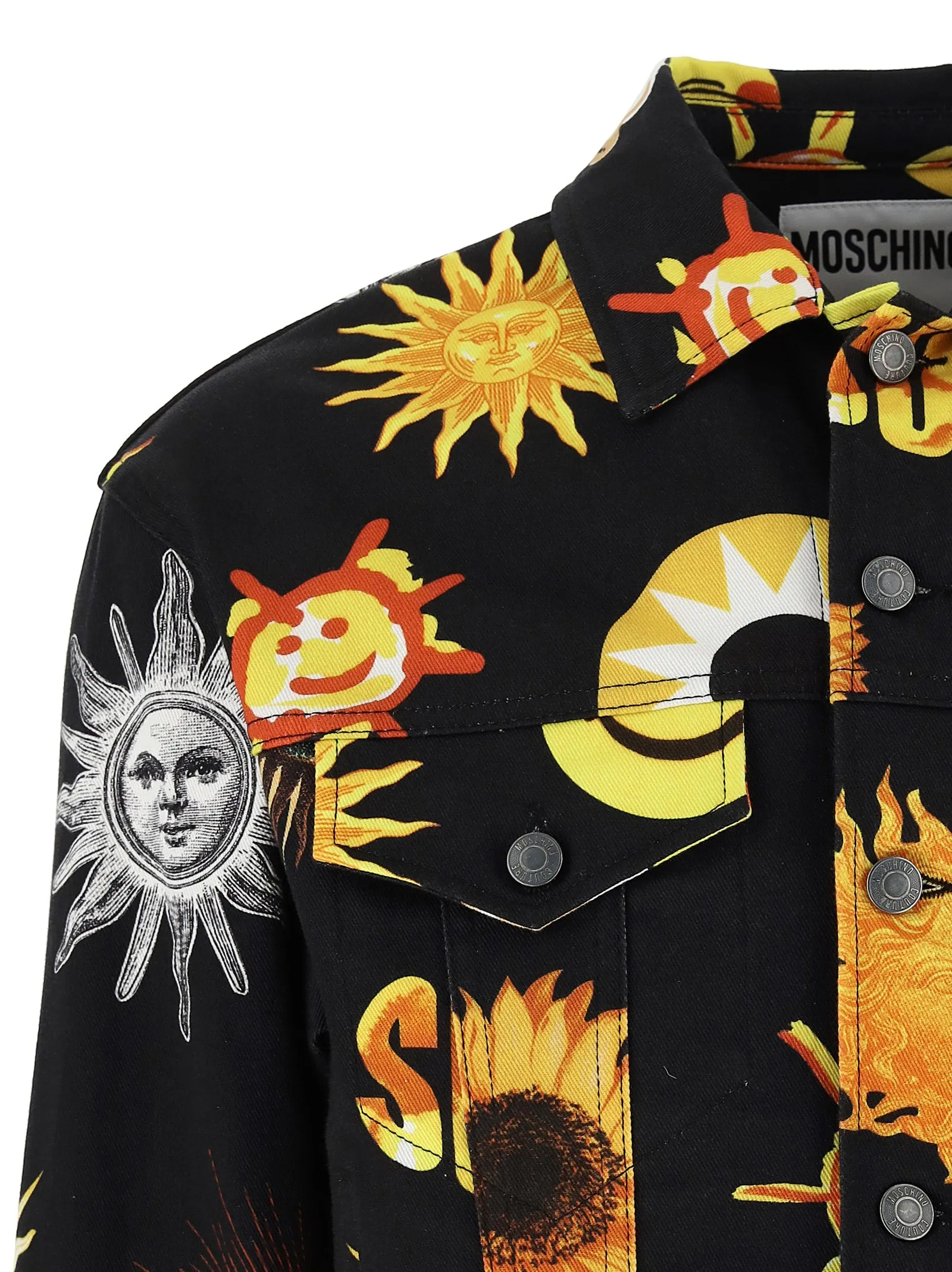 Moschino Sun Graphic Printed Jacket
