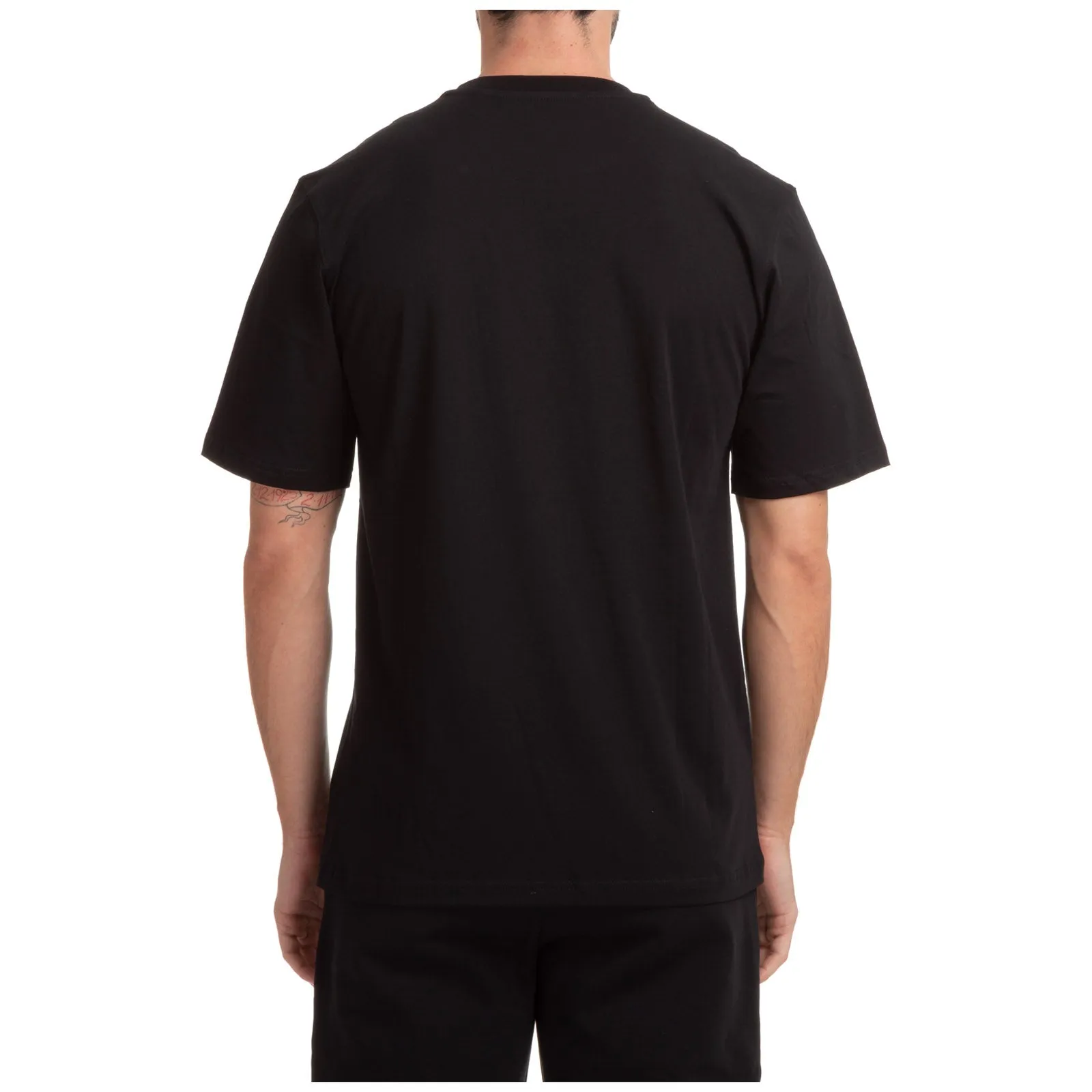 Moschino Symbols Logo Embroidered Crewneck T-Shirt