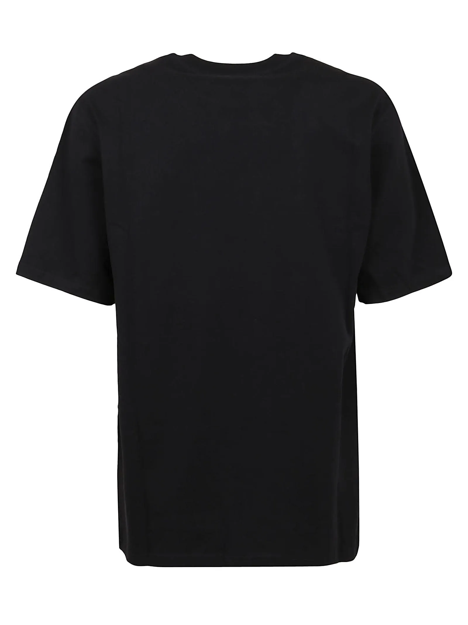 Moschino Symbols Logo Embroidered Crewneck T-Shirt