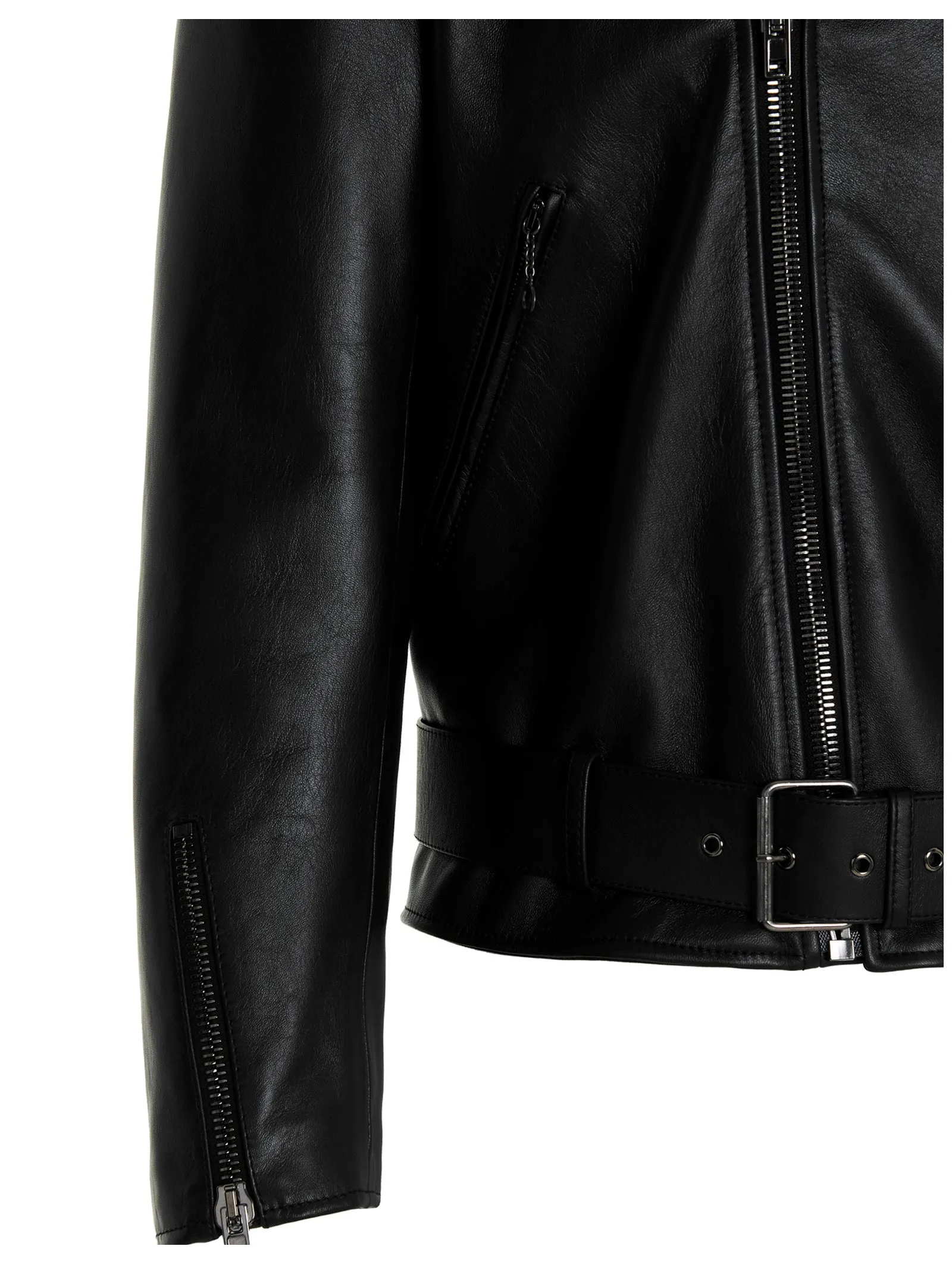 Moschino Zipped Biker Jacket