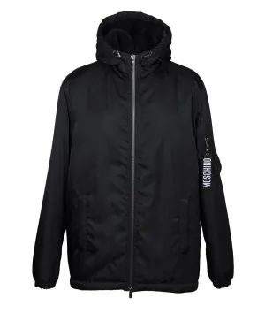 Moschino Zipped Hooded Jacket