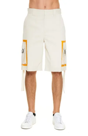 MSGM Buckle Pocket Shorts