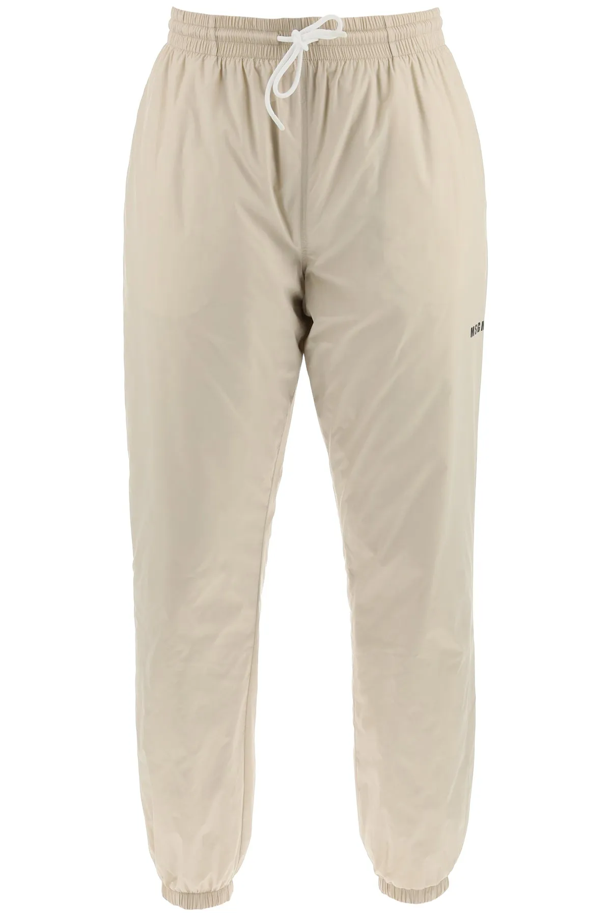 MSGM Logo Printed Drawstring Joggers